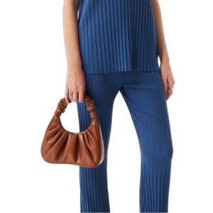 JW PEI Gabbi Ruched Faux Leather Hobo Bag